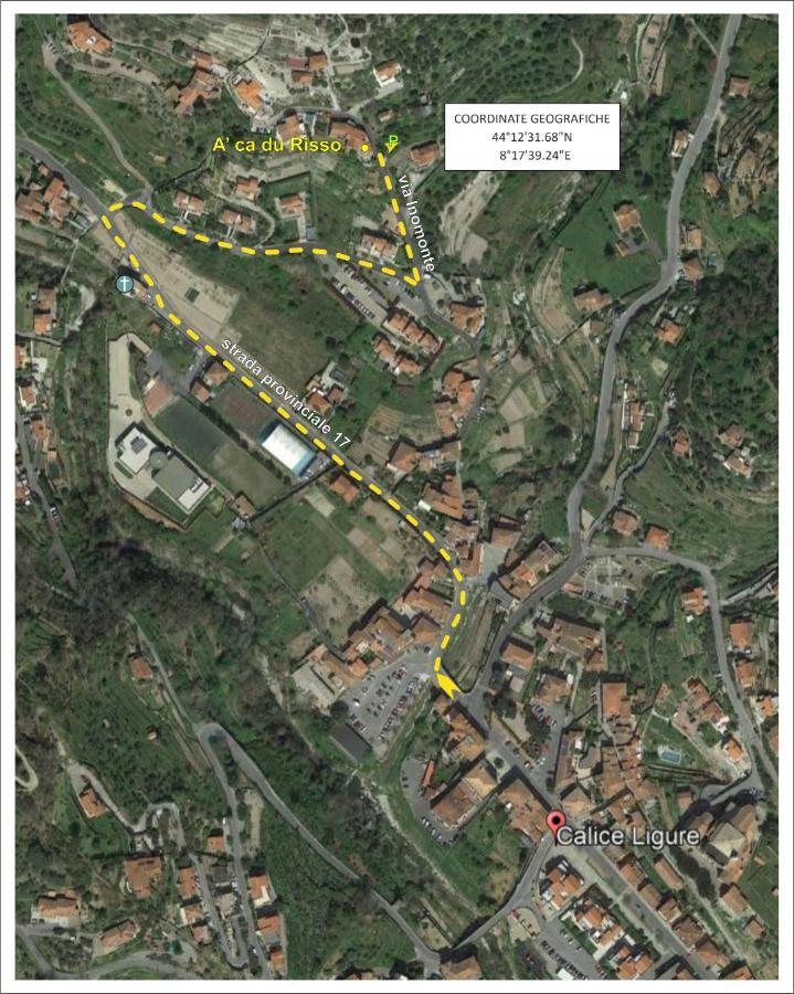 A Ca' Du Risso - Appartamento - Sea & Outdoor For Families, Bikers And Climbers Calice Ligure Eksteriør bilde