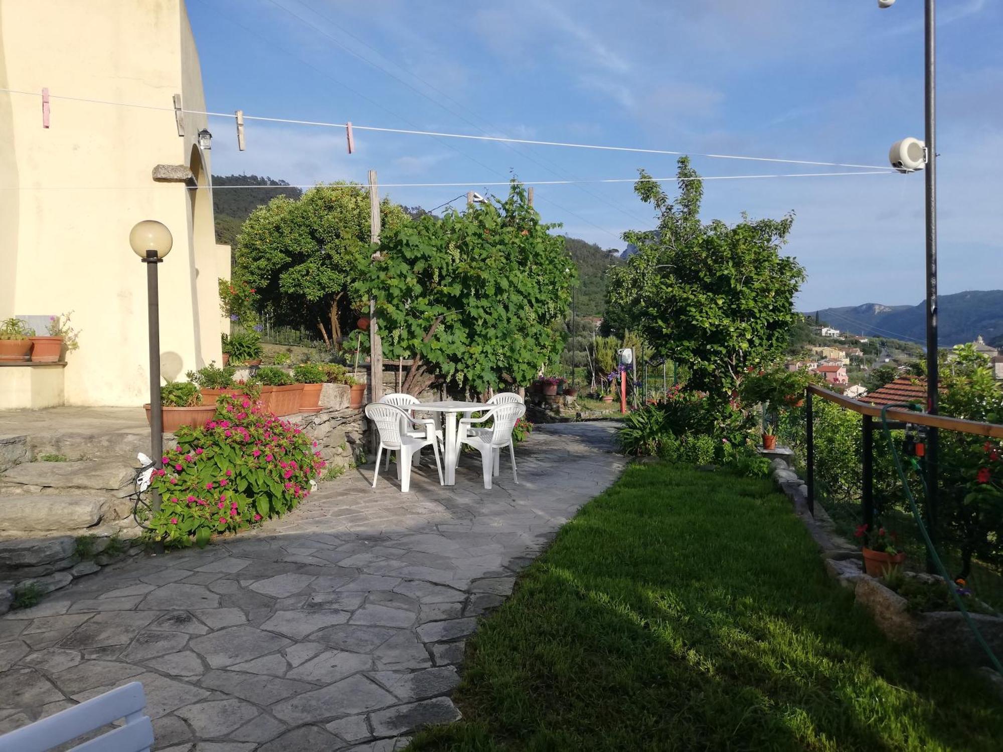 A Ca' Du Risso - Appartamento - Sea & Outdoor For Families, Bikers And Climbers Calice Ligure Eksteriør bilde